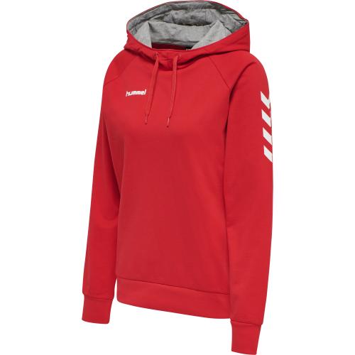 Hummel Hmlgo Cotton Hoodie Woman - true red (Grösse: S) von Hummel