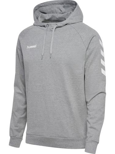 Hummel Hmlgo Cotton Hoodie - grey melange (Grösse: 2XL) von Hummel