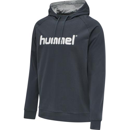 Hummel Hmlgo Cotton Logo Hoodie - india ink (Grösse: L) von Hummel