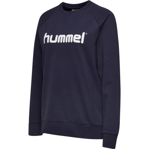 Hummel Hmlgo Cotton Logo Sweatshirt Woman - marine (Grösse: XL) von Hummel