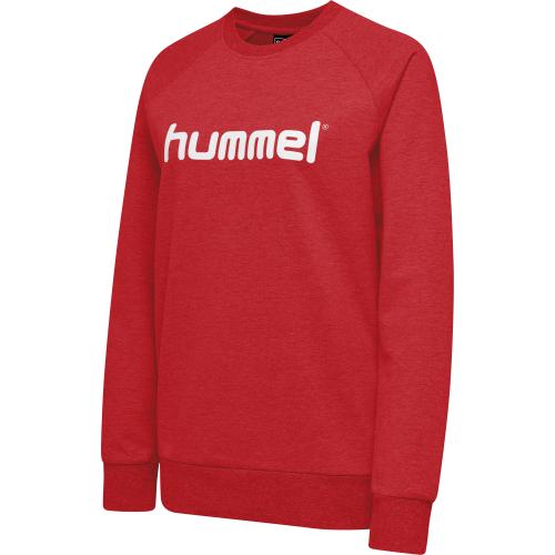 Hummel Hmlgo Cotton Logo Sweatshirt Woman - true red (Grösse: 2XL) von Hummel