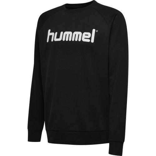 Hummel Hmlgo Cotton Logo Sweatshirt - black (Grösse: L) von Hummel