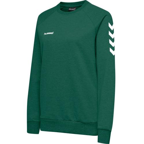 Hummel Hmlgo Cotton Sweatshirt Woman - evergreen (Grösse: 2XL) von Hummel