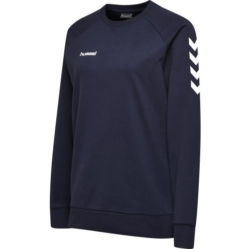 Hummel Hmlgo Cotton Sweatshirt Woman - marine (Grösse: XS) von Hummel