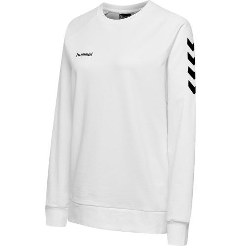 Hummel Hmlgo Cotton Sweatshirt Woman - white (Grösse: L) von Hummel