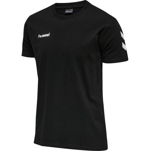 Hummel Hmlgo Cotton T-Shirt S/S - black (Grösse: L) von Hummel