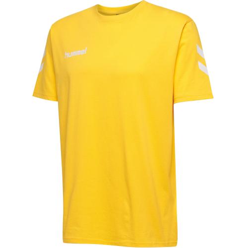 Hummel Hmlgo Cotton T-Shirt S/S - sports yellow (Grösse: S) von Hummel