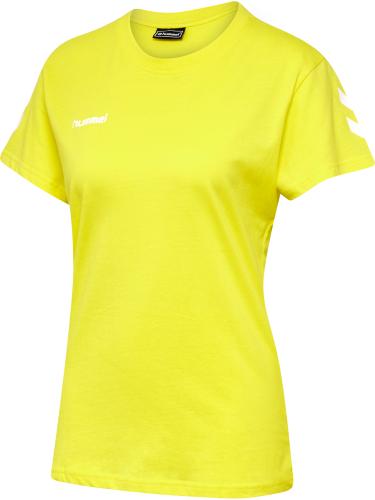 Hummel Hmlgo Cotton T-Shirt Woman S/S - blazing yellow (Grösse: XS) von Hummel