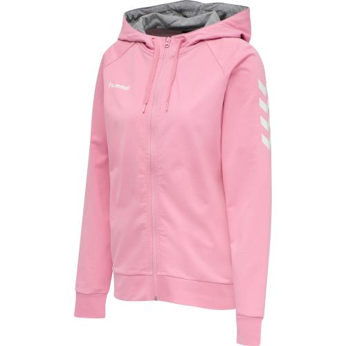 Hummel Hmlgo Cotton Zip Hoodie Woman - cotton candy (Grösse: S) von Hummel