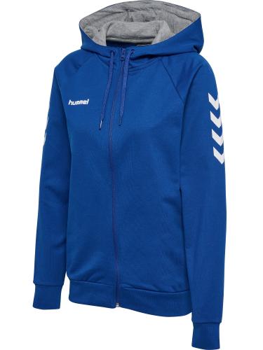 Hummel Hmlgo Cotton Zip Hoodie Woman - true blue (Grösse: XS) von Hummel