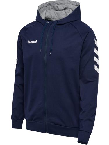 Hummel Hmlgo Cotton Zip Hoodie - marine (Grösse: 2XL) von Hummel