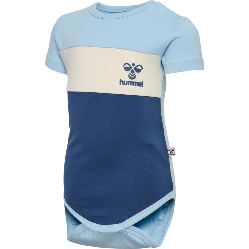 Hummel Hmlhappy Block Body S/S - cerulean (Grösse: 68) von Hummel