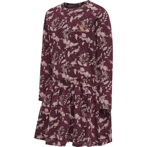 Hummel Hmlhazel Dress L/S - windsor wine (Grösse: 110) von Hummel