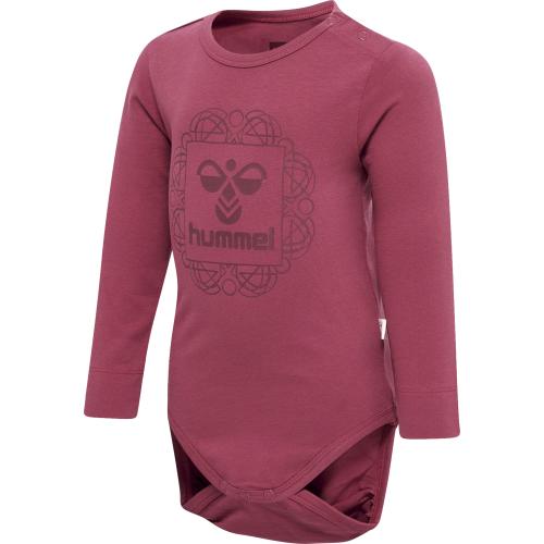 Hummel Hmlhelga Body L/S - earth red (Grösse: 68) von Hummel