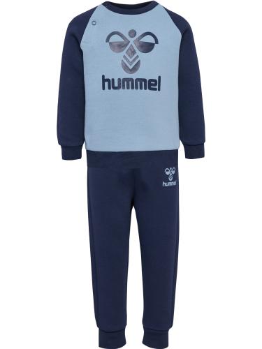 Hummel Hmlhumming Crewsuit - black iris/faded denim (Grösse: 104) von Hummel