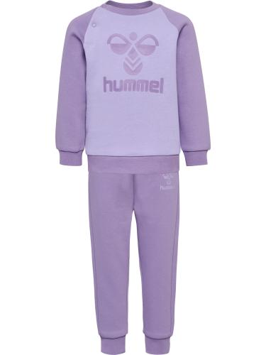 Hummel Hmlhumming Crewsuit - chalk violet (Grösse: 104) von Hummel