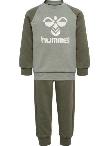 Hummel Hmlhumming Crewsuit - dusty olive (Grösse: 56) von Hummel