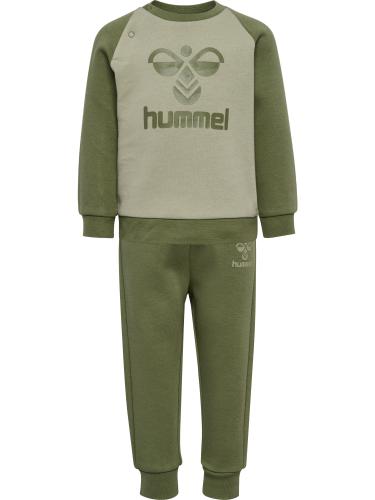 Hummel Hmlhumming Crewsuit - olivine (Grösse: 80) von Hummel