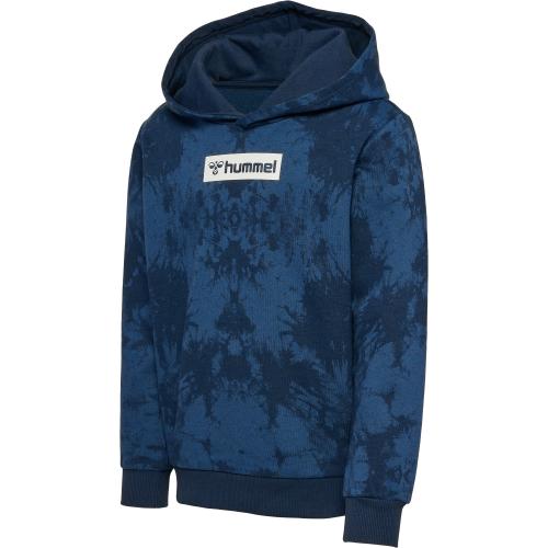 Hummel Hmljump Aop Hoodie - black iris (Grösse: 104) von Hummel