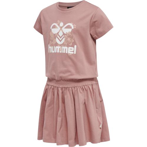 Hummel Hmlkanya Dress S/S - ash rose (Grösse: 128) von Hummel