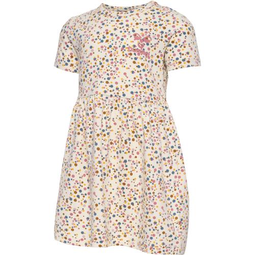 Hummel Hmlkaren Aop Dress S/S - turtledove (Grösse: 68) von Hummel