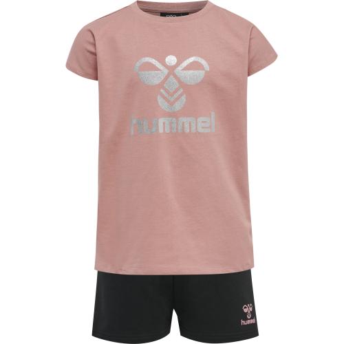 Hummel Hmlkira Shorts Set - ash rose (Grösse: 110) von Hummel