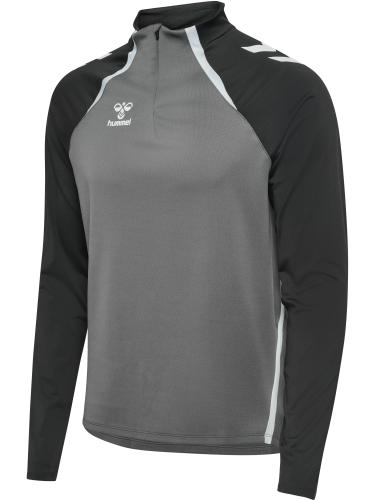 Hummel Hmllead 2.0 Half Zip - steel gray/asphalt (Grösse: 2XL) von Hummel