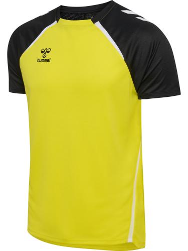 Hummel Hmllead 2.0 Jersey S/S - blazing yellow/black (Grösse: S) von Hummel