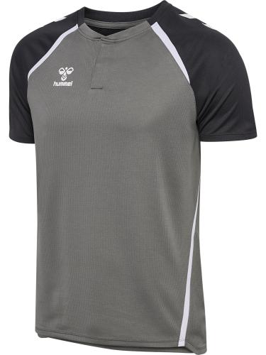 Hummel Hmllead 2.0 Polo - steel gray/asphalt (Grösse: XL) von Hummel