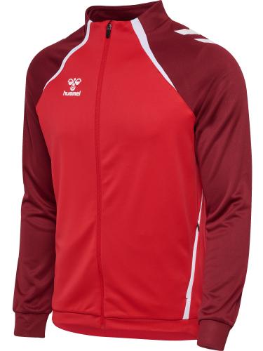 Hummel Hmllead 2.0 Track Zip Jacket - true red/maroon (Grösse: 3XL) von Hummel