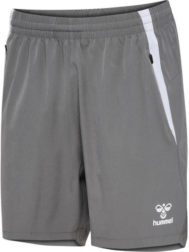 Hummel Hmllead 2.0 Woven Shorts Woman - steel gray (Grösse: L) von Hummel