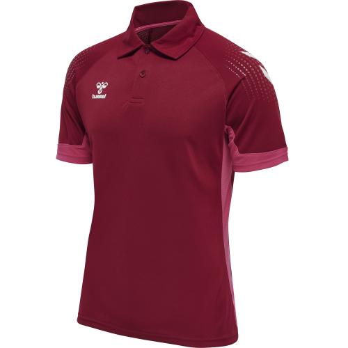 Hummel Hmllead Functional Polo - biking red (Grösse: 2XL) von Hummel