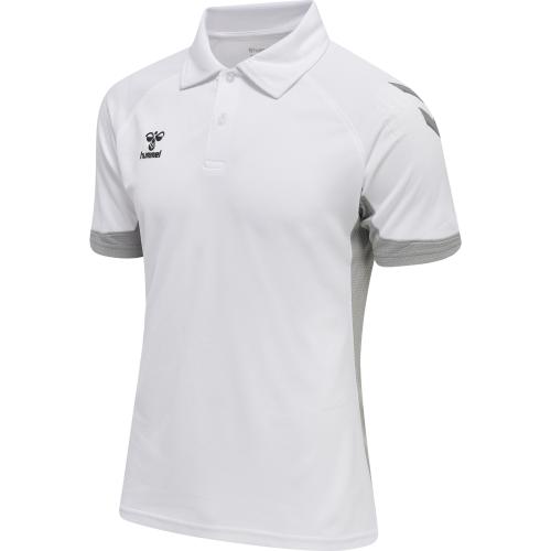 Hummel Hmllead Functional Polo - white (Grösse: 3XL) von Hummel