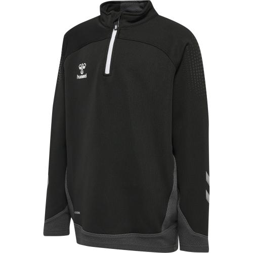 Hummel Hmllead Half Zip Kids - black (Grösse: 140) von Hummel