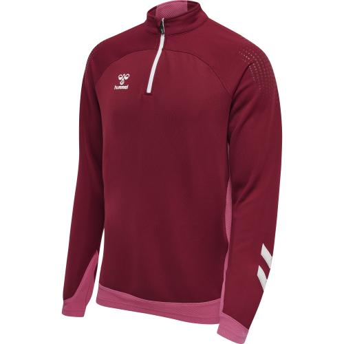 Hummel Hmllead Half Zip - biking red (Grösse: 2XL) von Hummel