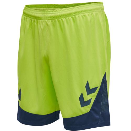 Hummel Hmllead Poly Shorts - lime punch (Grösse: 2XL) von Hummel