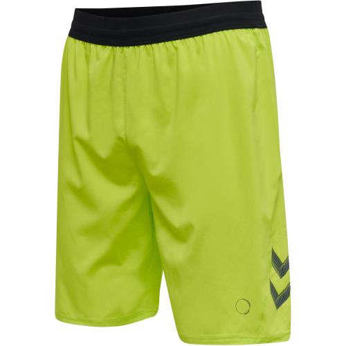 Hummel Hmllead Pro Training Shorts - lime punch (Grösse: 2XL) von Hummel