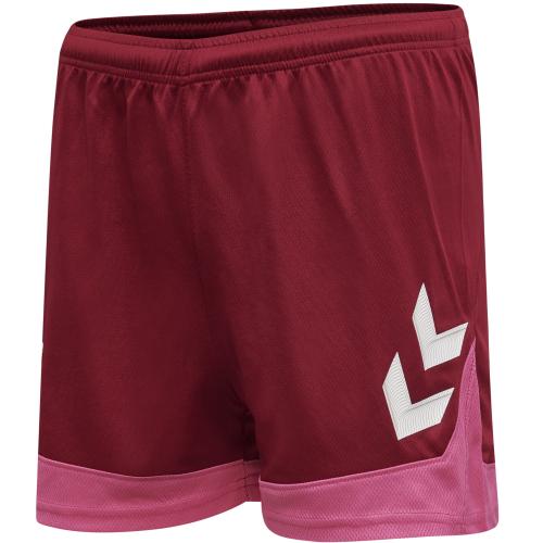 Hummel Hmllead Womens Poly Shorts - biking red (Grösse: 2XL) von Hummel