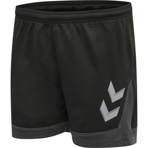 Hummel Hmllead Womens Poly Shorts - black (Grösse: L) von Hummel