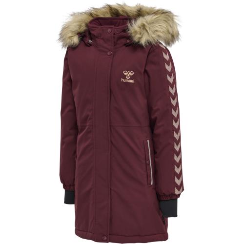 Hummel Hmlleaf Tex Coat - windsor wine (Grösse: 104) von Hummel