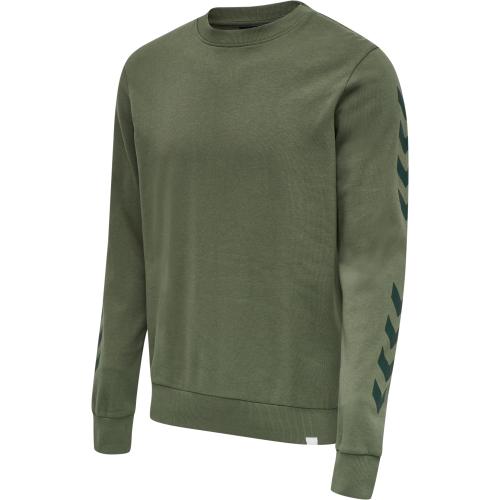 Hummel Hmllegacy Chevron Sweatshirt - beetle (Grösse: S) von Hummel