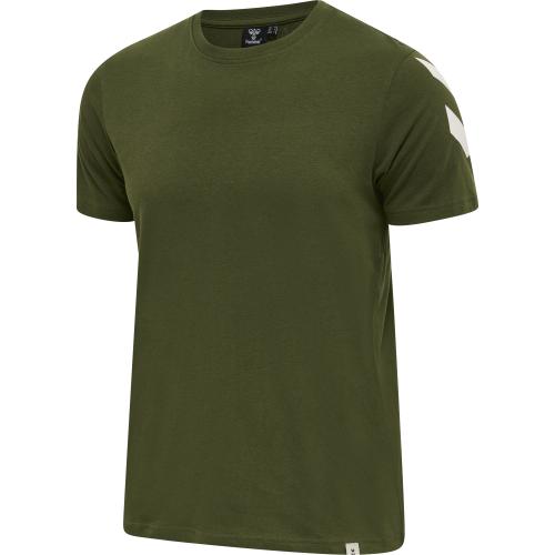 Hummel Hmllegacy Chevron T-Shirt - rifle green (Grösse: S) von Hummel