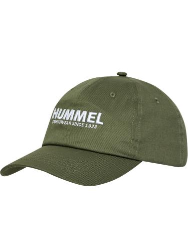 Hummel Hmllegacy Core Baseball Cap - deep lichen green (Grösse: ONE) von Hummel