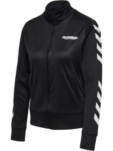 Hummel Hmllegacy Evy Poly Zip Jacket - black (Grösse: L) von Hummel