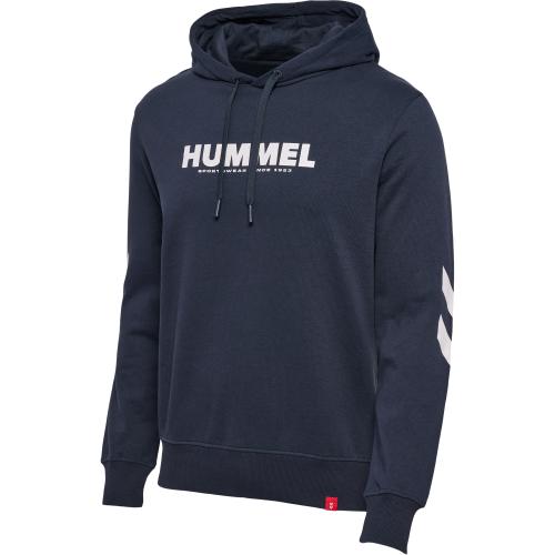 Hummel Hmllegacy Logo Hoodie - blue nights (Grösse: 2XS) von Hummel