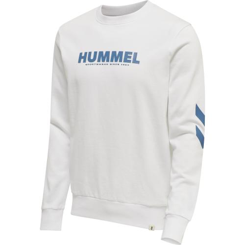 Hummel Hmllegacy Sweatshirt - white/deep water (Grösse: 2XS) von Hummel