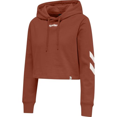 Hummel Hmllegacy Woman Cropped Hoodie - arabian spice (Grösse: L) von Hummel