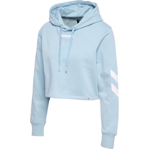 Hummel Hmllegacy Woman Cropped Hoodie - celestial blue (Grösse: XL) von Hummel