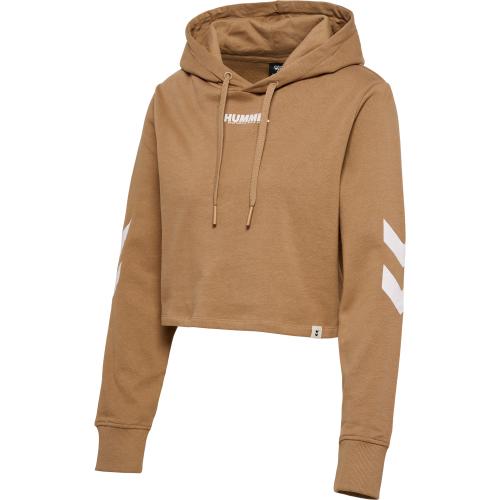 Hummel Hmllegacy Woman Cropped Hoodie - tigers eye (Grösse: L) von Hummel