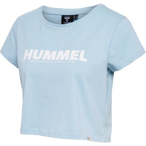 Hummel Hmllegacy Woman Cropped T-Shirt - celestial blue (Grösse: L) von Hummel